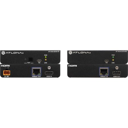 ATLONA Avance 4K Uhd HDMI Transmitter And Receiver Kit With Rs-232 And Ir AT-AVA-EX70C-KIT